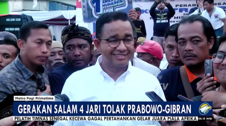Salam 4 Jari Mencuat, Ini Tanggapan Para Capres