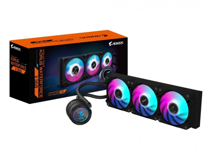 Aorus Waterforce II 360, AIO Liquid Cooler Praktis dan Low Profile