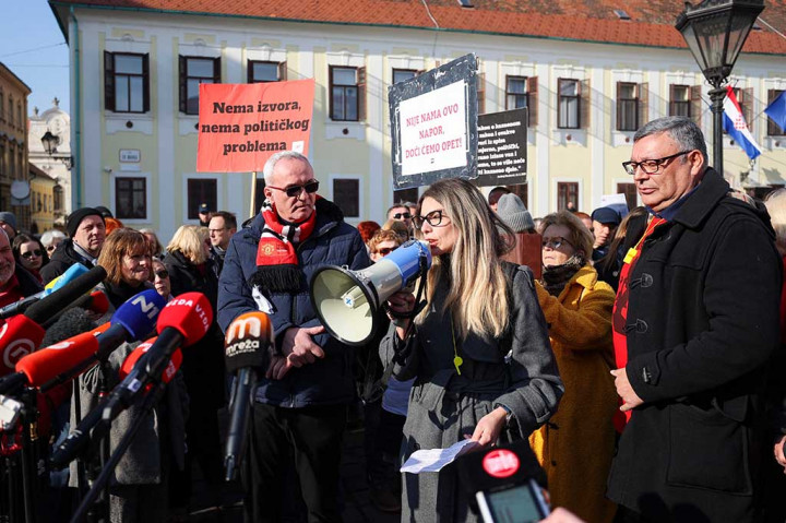 Jurnalis Kroasia Protes RUU 'Anti-Kebocoran'