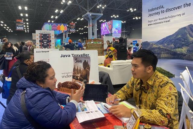 Jumlah kunjungan wisman dari Amerika pascapandemi kembali menunjukkan tren positif. (Foto: Dok. Birkom Kemenparekraf)