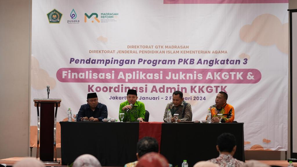 Finalisasi Petunjuk Teknis (juknis) dan Aplikasi Asesmen Kompetensi Guru dan Tenaga Kependidikan Madrasah Tahun 2024. DOK Kemenag