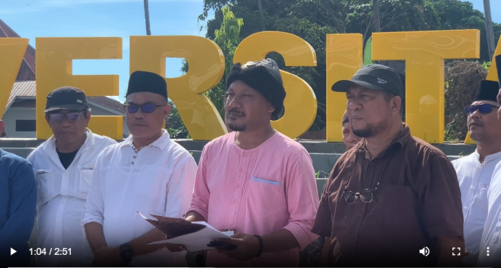 Susul Kampus Lain, Petisi Kieraha Universitas Khairun Ternate Selamatkan Demokrasi