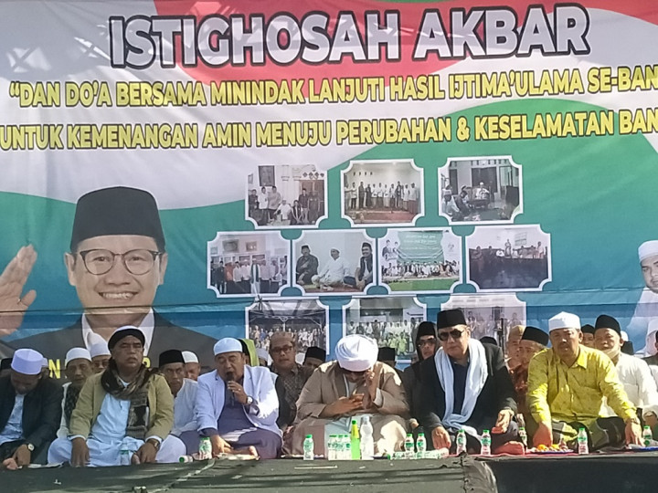 Ribuan Massa Menyemut di Kampanye Akbar Muhaimin Iskandar di Tangerang