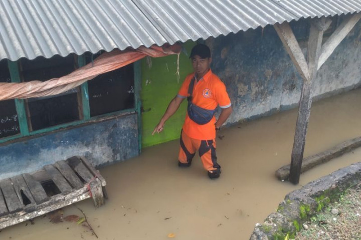 Ratusan Rumah di Kabupaten Serang Banten Terendam Banjir