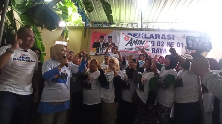 Bekas Relawan Prabowo Pindah Haluan Dukung AMIN