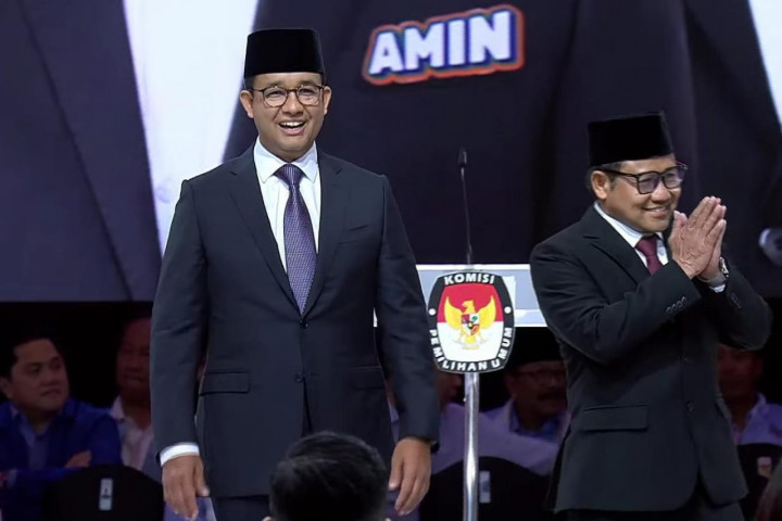 Begini Pilihan Busana Capres-Cawapres di Debat Kelima