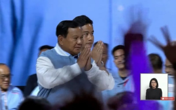 Gibran Berikan 'Suplemen' Materi Debat kepada Prabowo