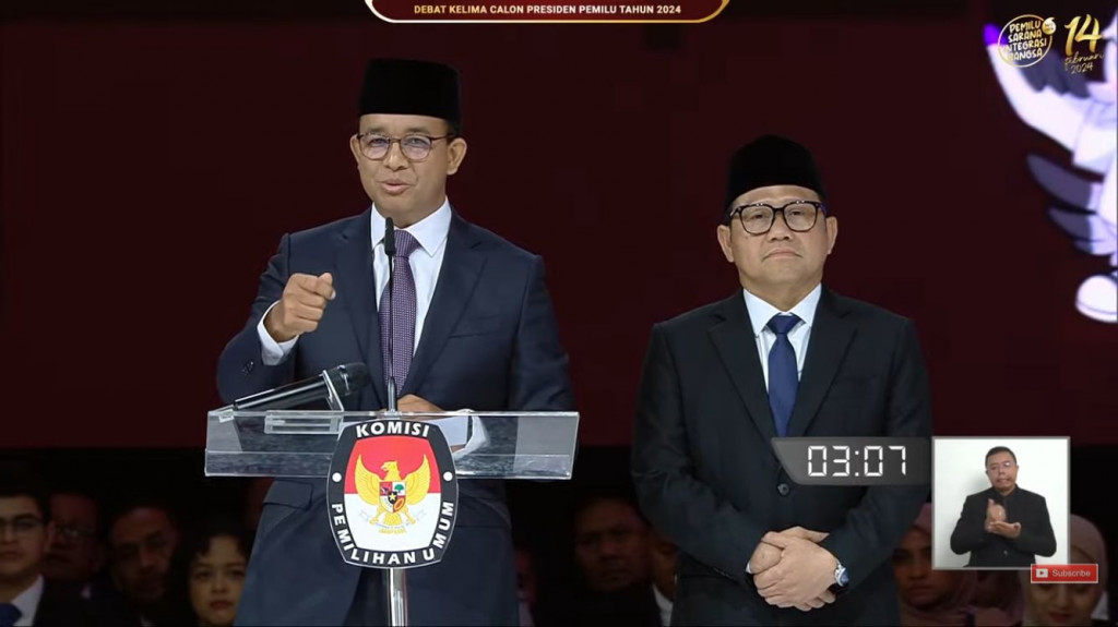 Tutup Debat, Anies Tegaskan Spirit Suro Diro Jayadiningrat