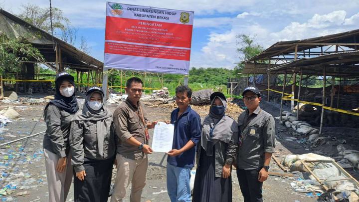 Perusahaan Peleburan Aluminium di Bekasi Disegel Lantaran Tak Punya Izin