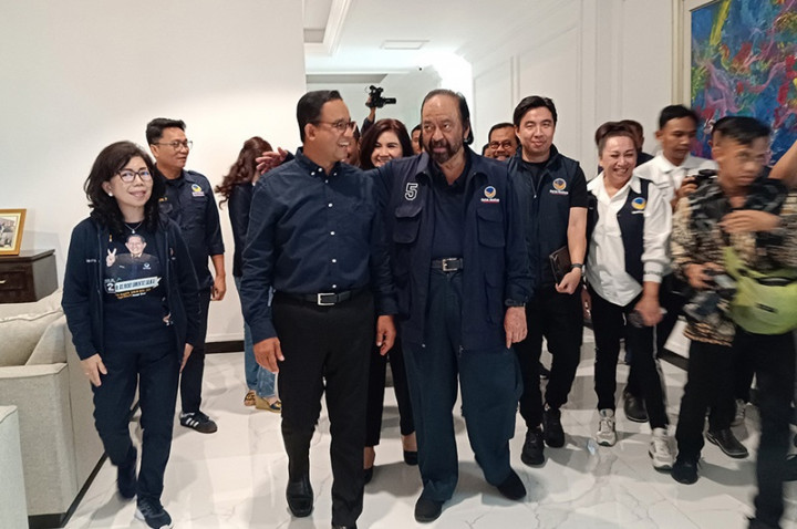 Bersama Anies, Surya Paloh Ajak Merangkul dan Raih Kemenangan untuk Bangsa