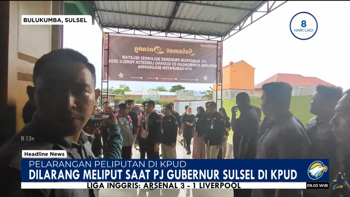 Jurnalis Dilarang Meliput Pj Gubernur Sulsel Cek Logistik KPUD Bulukamba