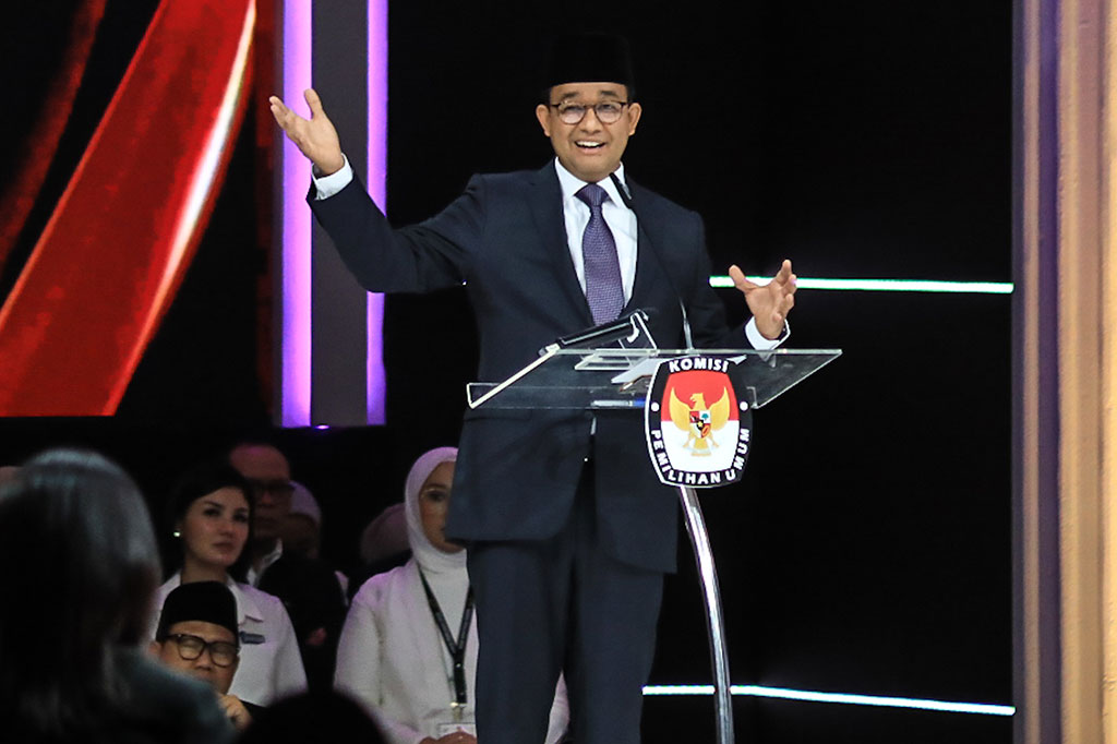 Anies Rajai Sentimen Positif Pasca Debat Pamungkas, Prabowo Panen Sentimen Negatif