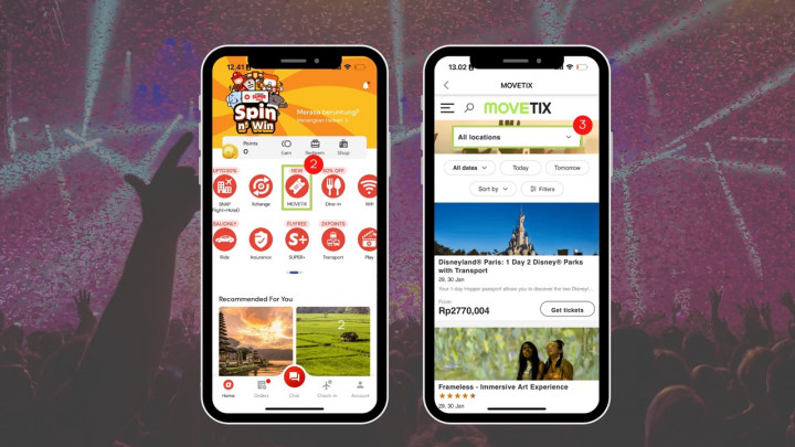 AirAsia Move Buka Movetix, Jual Tiket Acara Internasional