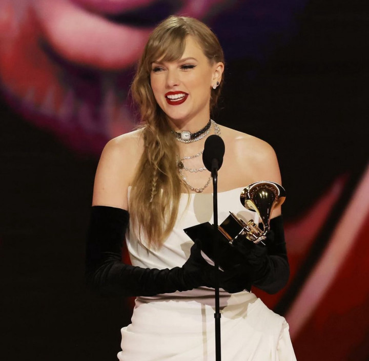 Kembali Menangkan Album of the Year Grammy Awards, Taylor Swift Cetak Rekor