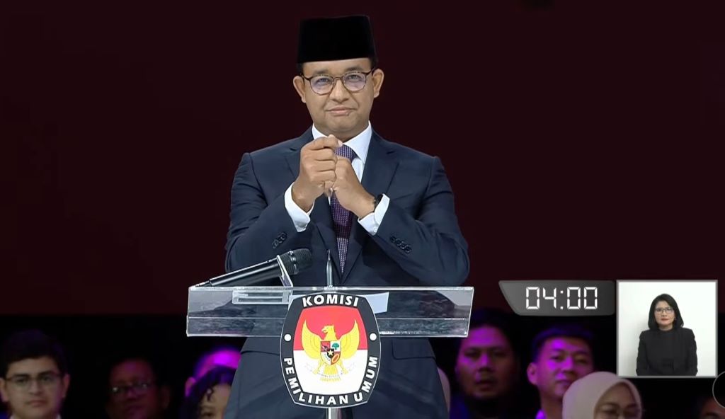 Pakai Bahasa Isyarat di Debat, Anies Beri Pesan dalam Memandang Penyandang Disabilitas