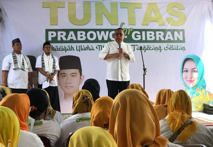 Tharekat Ulama Nusantara Tangerang Selatan Gelar Deklarasi Prabowo-Gibran