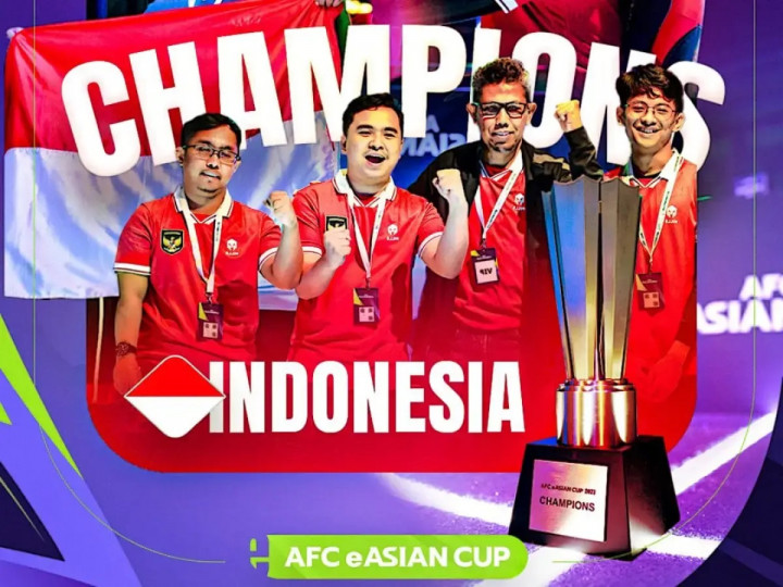 Sejarah Baru! Indonesia Juara AFC eAsian Cup 2023
