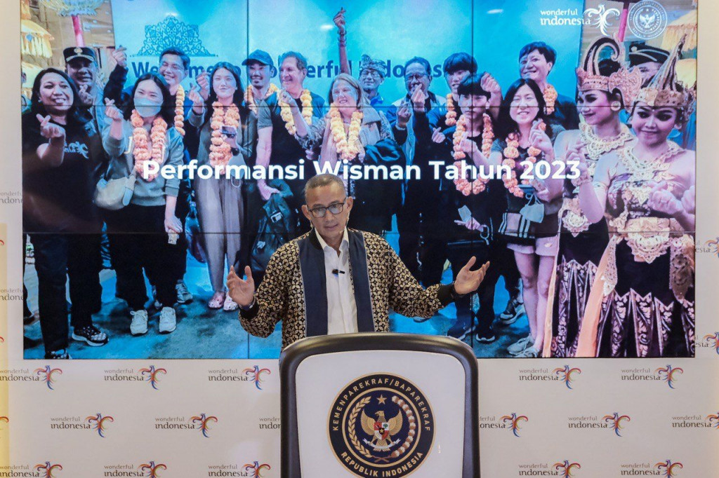Pencapaian ini melebihi target batas atas kunjungan wisman di 2023 sebesar 8,5 juta. (Foto: Dok. Birkom Kemenparekraf)