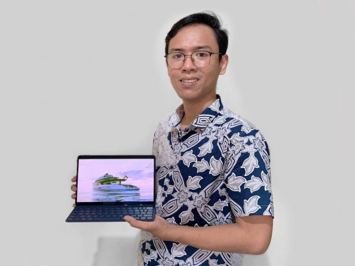 Keren! Desain Kapal Pesiar Bikinan Alumnus ITS Raih Penghargaan Young Designer of the Year