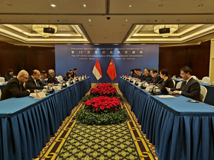 Indonesia dan Tiongkok Bahas Penguatan Kemitraan Strategis Komprehensif