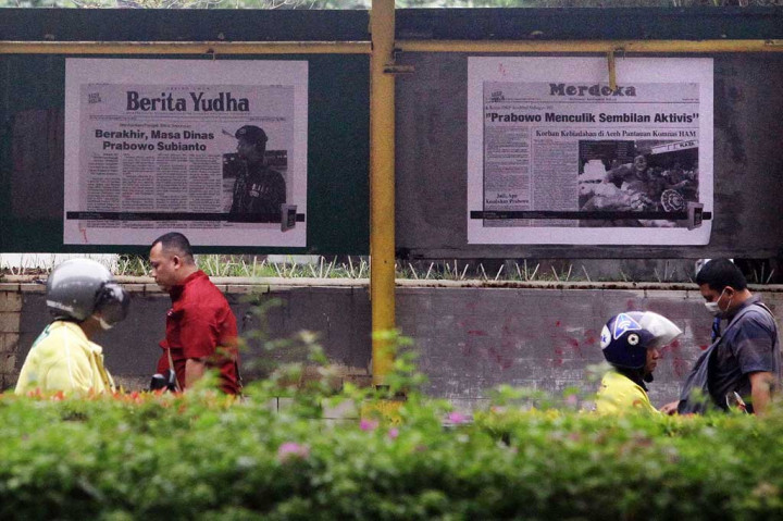 Kliping Isu Pelanggaran HAM Masa Lalu Hiasi Pedestrian Ibu Kota