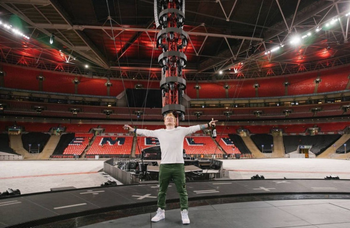 Pertama Kali di Indonesia, Panggung Konser Ed Sheeran 360 Derajat