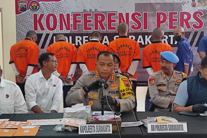 Polresta Surakarta Terus Perangi Bandar Narkoba