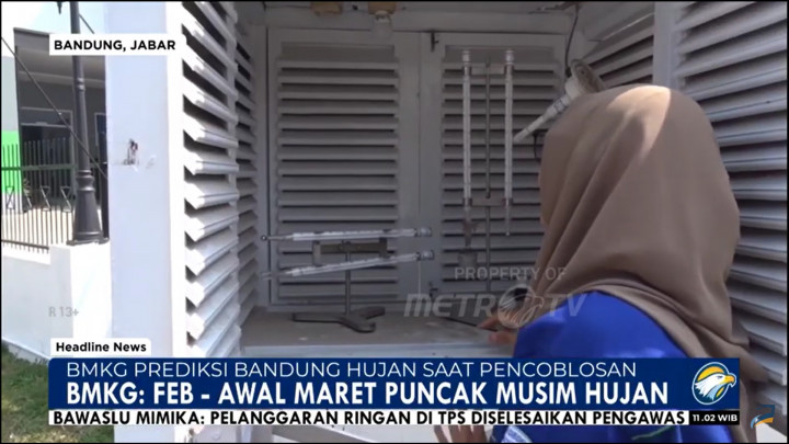 Bandung Raya Diprediksi Hujan Deras pada Hari Pencoblosan