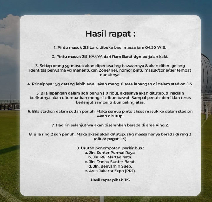 9 Poin Penting untuk Pendukung AMIN yang Mau Hadiri Kampanye Akbar di JIS