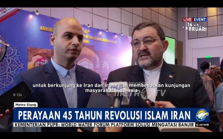 Iran Keluarkan Kebijakan Bebas Visa bagi Warga Indonesia