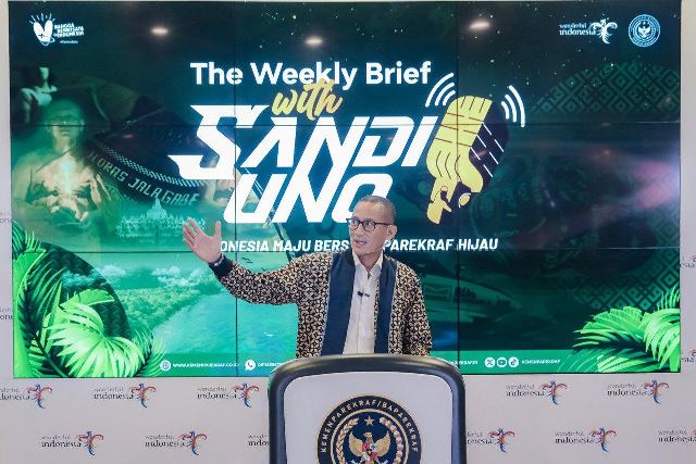 Kemenparekraf dukung pesta diskon Klingking Fun 2024 tingkatkan partisipasi dalam pemilu. (Foto: Dok. Birkom Kemenparekraf)
