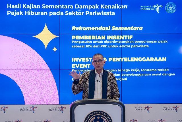 Kajian Sementara Dampak Kenaikan Pajak Hiburan Sektor Pariwisata