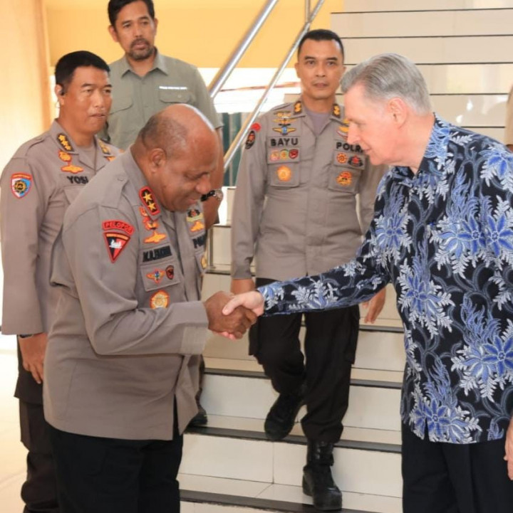 Bertemu Kapolda Papua, Dubes Selandia Baru Bahas Pembebasan Pilot Susi Air