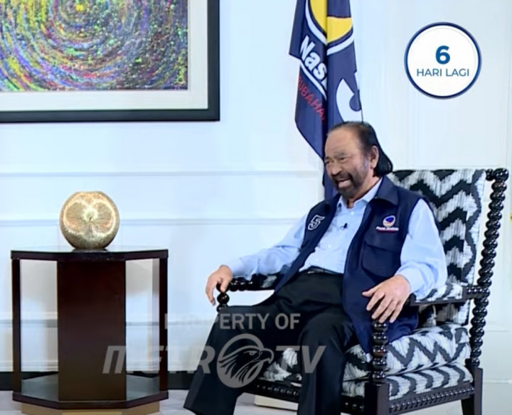 Potensi Kemenangan AMIN di Pilpres, Surya Paloh: Tentu Kita Punya Optimisme