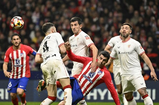 Atletico Kalah dari Bilbao di Leg 1 Semifinal Copa del Rey