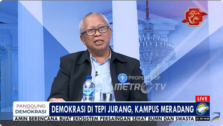 Guru Besar IPB Tersinggung Dituduh Partisan Karena Kritik Jokowi