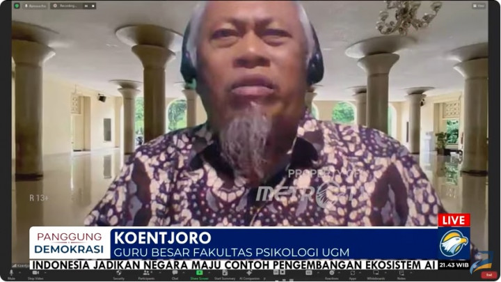 Kritik Jokowi, Guru Besar UGM: Yang Saya Bela Justru Jokowi