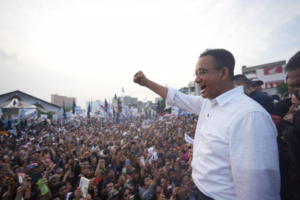 Anies Harap Tak Ada Gangguan Jelang Kampanye Akbar AMIN di JIS