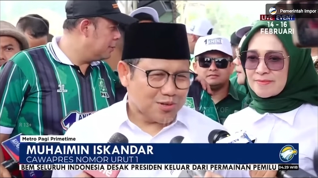Tiket Kampanye Akbar Amin Ludes Dalam Hitungan Menit, Gus Imin : Saya Tidak Menyangka