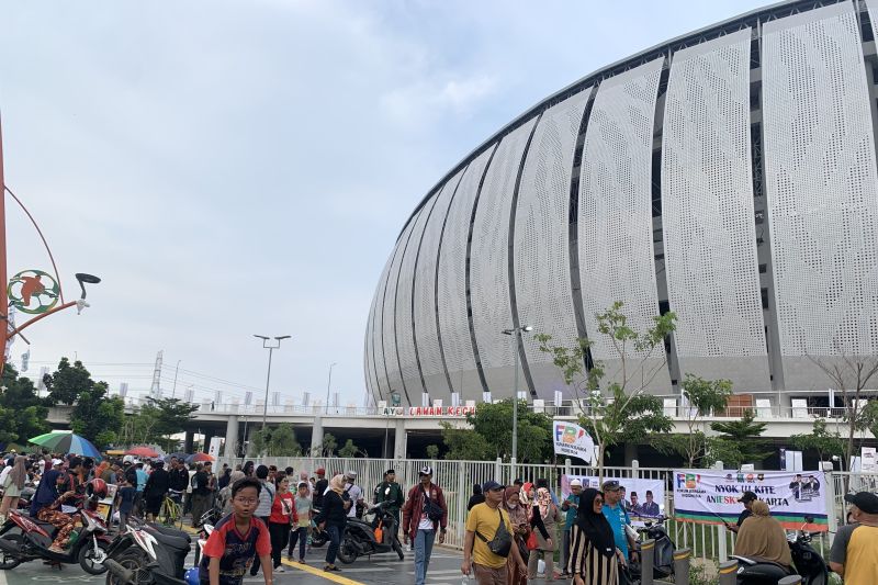 Kampanye Anie-Muhaimin Dimulai Besok, Pendukung Mulai Datangi JIS