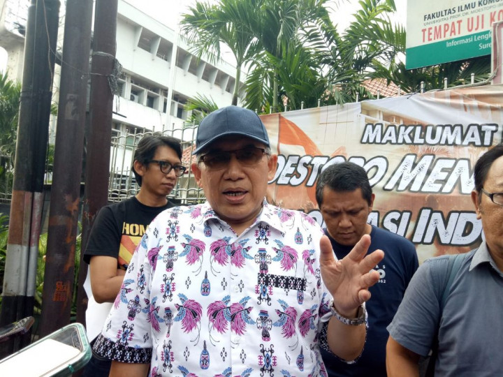Tak Netral di Pemilu 2024, Alumni Moestopo Teriakkan Makzulkan Jokowi