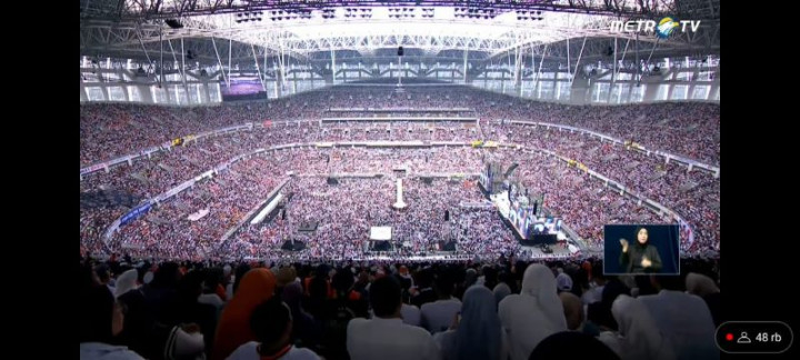 Animo Masyarakat Tinggi Ikuti Kampanye Akbar AMIN, Anies: <i>Subhanallah</i>