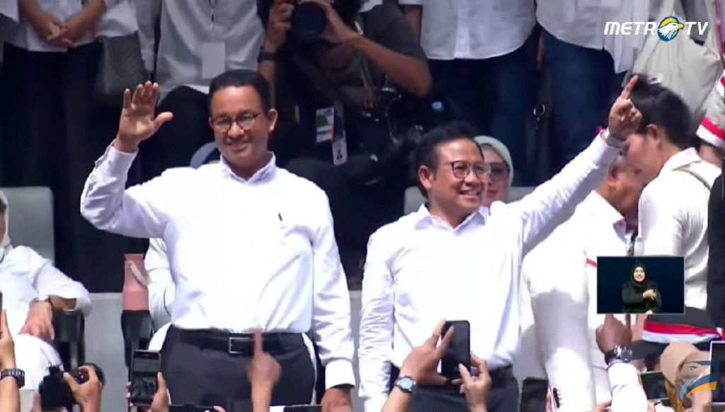 Cak Imin Nyaris Terimpit di Tengah Massa di JIS