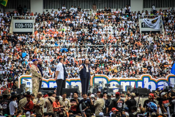 Kampanye Hari Terakhir, Surya Paloh Ajak Rakyat Bersiap