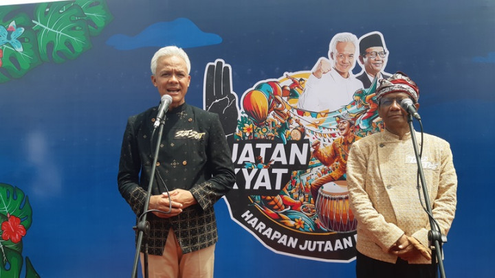 Kampanye Akbar Ganjar-Mahfud di Solo, Megawati Singgung Soal Bansos