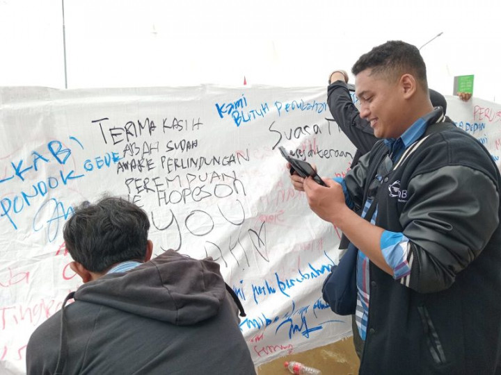 1 Juta Spanduk Rakyat Sepanjang 1 Km Ramaikan Kampanye Akbar Anies-Muhaimin di JIS