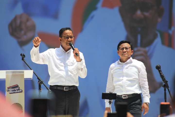 Soroti Kegigihan Peserta Kampanye Akbar, Anies: Ini Tentang Keinginan Untuk Hidup Layak