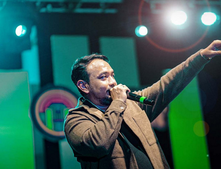 Perjuangan Bebi Romeo dan Meisya Siregar Ikut Kampanye AMIN di JIS, Sempat Terjatuh