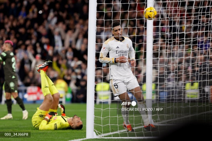 Liga Spanyol: Madrid Atasi Girona dengan Skor Telak 4-0, Belingham Cetak <i>Brace</i>