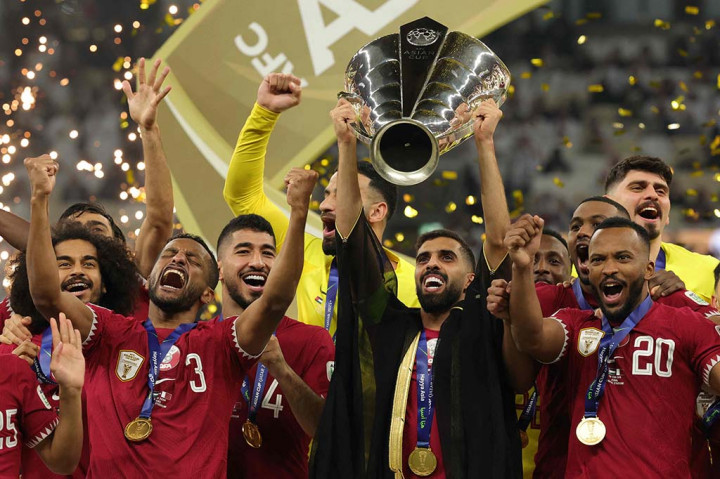 Timnas Qatar Juarai Piala Asia 2023